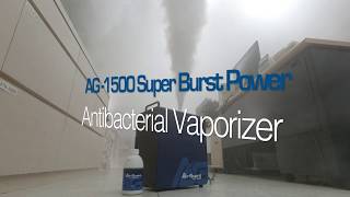 AirGuard AG1500 Powerful Burst Antibacterial Vapouriser Demonstration