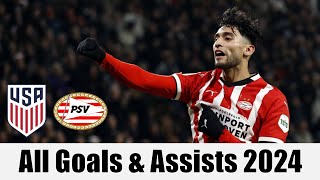 El Tren is INCREDIBLE! 🔥 | Ricardo Pepi All Goals \u0026 Assists in 2024