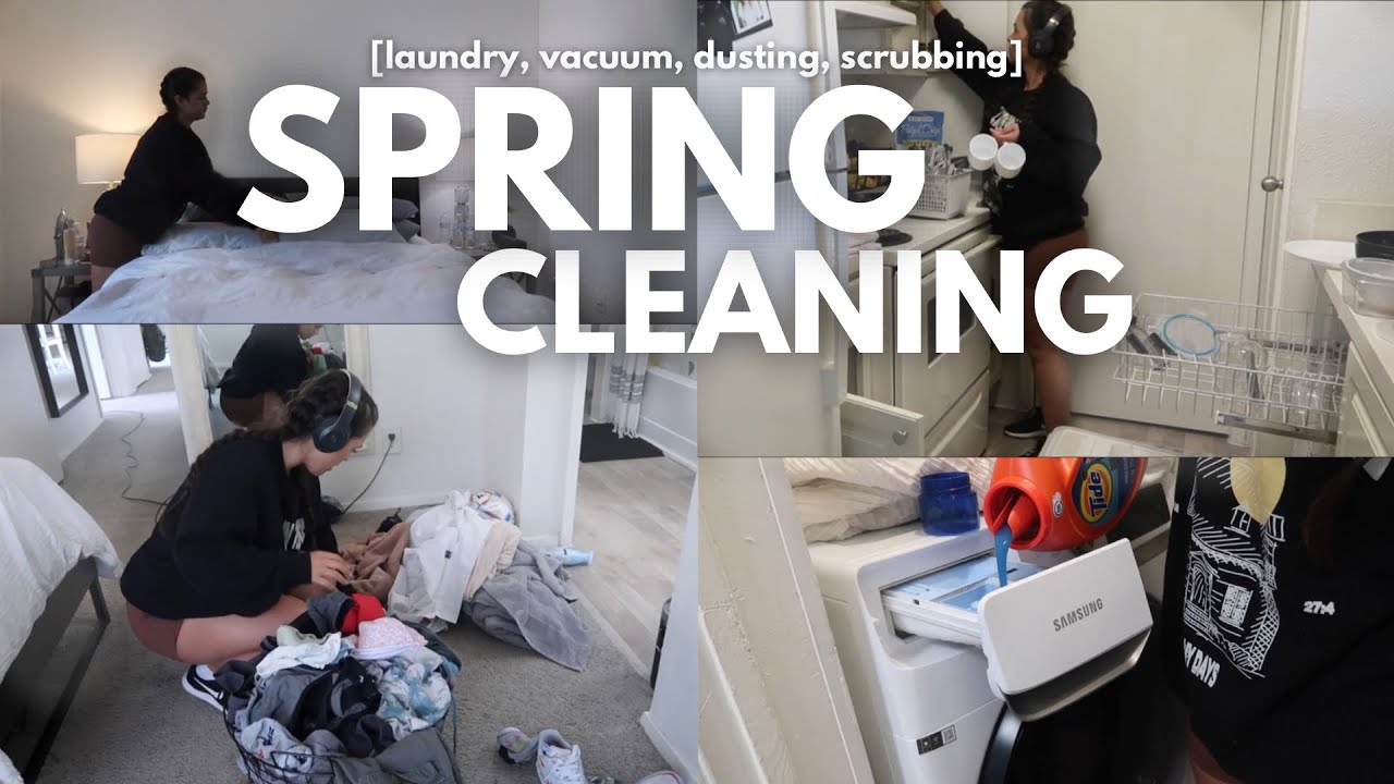 Spring Cleaning Clean With Me Youtube