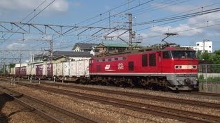 JR貨物　EF510-6牽引4076レ/JR-Freight ClassEF510  2012/07/08