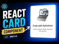 React Card Component Tutorial for Beginners