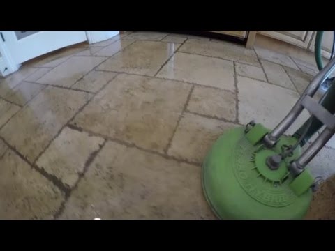 Travertine stone & grout cleaning Travertine stone & grout cleaning
