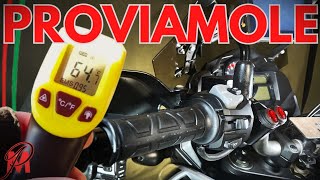 TESTO LE MANOPOLE RISCALDATE 🔥 CON UNA BREVE USCITA in moto🏍️