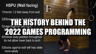 THE HISTORY BEHIND THE 2022 CROSSFIT GAMES PROGRAMMING