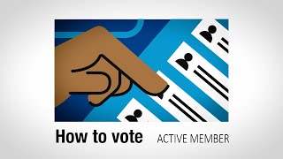 2024 byelection Active member voting instructions