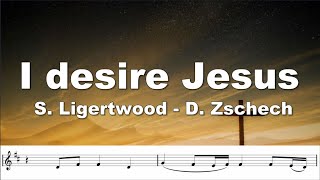 I desire Jesus. A beautiful Contemporary Christian Bb trumpet play along