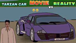 TAARZAN THE WONDER CAR MOVIE VS REALITY | Funny animated spoof | ajey devgan | ayesha takiya