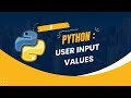 Python Tutorial for Beginners 🚀 | Learn User Input with input() Function in Python (2025)