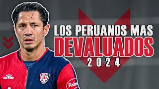 Los 10 PERUANOS que MAS se DEVALUARON en 2024 | SELECCION PERUANA