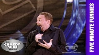 Bill Burr⎢How you know the N word is coming⎢Shaq's Five Minute Funnies⎢Comedy Shaq