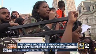 Baltimore protesters want answer's for Freddie Gray's death