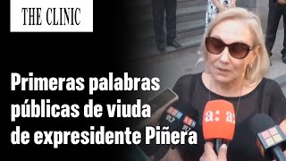 Primeras declaraciones de Cecilia Morel tras muerte de Piñera