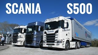 2017 SCANIA S500 Truck - Test Drive \u0026 Roadshow IRL - Stavros969