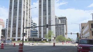 One-way to two-way conversion in Downtown Peoria close to being done