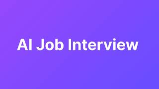 AI Job Interview | AIApply.co