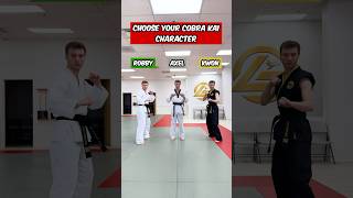 Choose Your Cobra Kai Character | Kwon Jae-Sung #shorts #martialarts #cobrakai