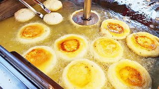 역대급 겉바속촉 전국 최고 맛집!  마가린 폭탄! 원조 찹쌀씨앗호떡!  Best Pancake Fried in Magarine, Hotteok / Korean Street Food