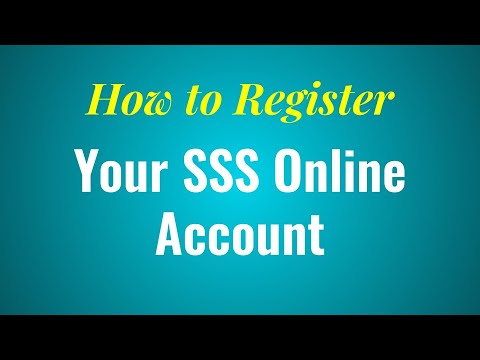 How to Register your SSS Account Online How to Register your SSS Account Online