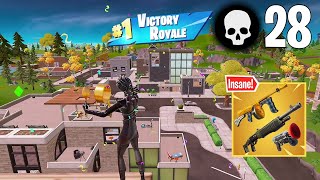 28 Elimination Solo vs Squads Win (Fortnite Chapter 2 Remix Ps4 Controller Gameplay)