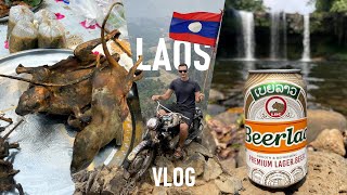 Laos - How I Survived Endless Bus Rides, Stomach Troubles, and an Endless Water Festival | Vlog