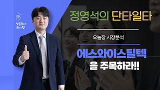 에스와이스틸텍을 주목하라 l 정영석전문가(1022)