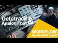 octatrack and analog four workflow | Creating pattern from scratch!