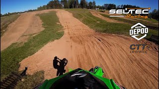 First laps at Karksi Nuia new track