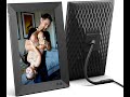 Nixplay 10 1 inch Smart Digital Photo Frame with WiFi W10F   Black