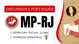 Concurso MP RJ: Discursiva FGV e Português | Professora Zezé Barino