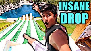EPIC WATER SLIDE! (FUNNY FAILS)