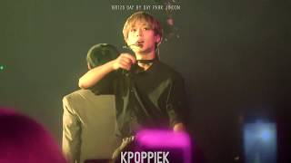 190126 Wanna One Concert Day by Day Park Jihoon Focus Fancam 4K