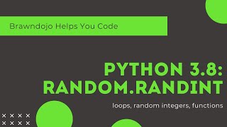Python Problem 4: random.randint and functions