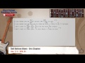 🎸 Bell Bottom Blues - Eric Clapton Guitar Backing Track with chords and lyrics