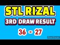 stl rizal result today 3rd draw november 29 2024 8 45pm friday