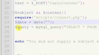 PHP Tutorials // PM System (Part 6/15)