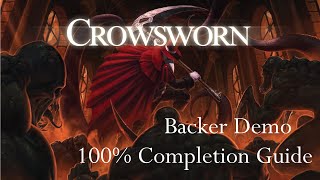 Crowsworn - Backer Demo (2023) - 100% Completion Guide