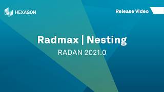 Radmax Nesting | RADAN 2021