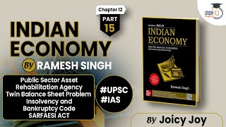 Indian Economy by Ramesh Singh - Chapter 12 | Public Sector Asset Rehabilitation Agency | Part 15