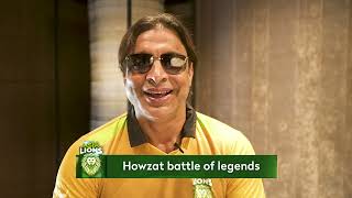 Shoaib's Rivalry with Viru | Howzat Legends League Cricket