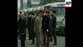 USSR-Soviet Anthem Wreath Ceremony At Germany In 9 May 1975