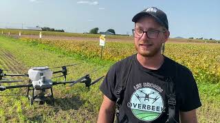 Drones Overbeek - semer avec un drone