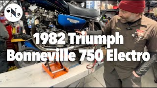 82 Triumph Bonneville 750 Electro