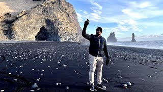 The FAMOUS and DEADLY BLACK SAND BEACH + THE WATERFALL from Game Of Thrones in Iceland - Part I