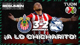 Resumen y goles | Chivas 3-2 Puebla | CL2024 - Liga Mx J14 | TUDN