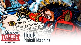 Hook Pinball Machine (Data East 1992)