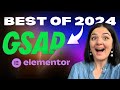 BEST OF GSAP 2024 - Elementor Wordpress Tutorial Flex Container