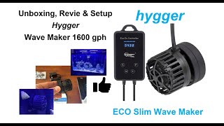 hygger Mini Wave Maker 1600GPM Unboxing & Setup