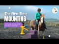 Mounting a Young Horse for the First Time with Clicker Training | How to Stay Safe and Connected