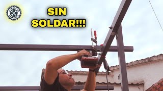 Construye un TEJADILLO Fuerte y Duradero SIN necesidad de SOLDAR ⚙️