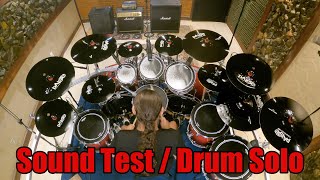 Sound Test / Drum Solo - Pearl Vison Birch, Paiste Color 900 and Williams Drum Heads